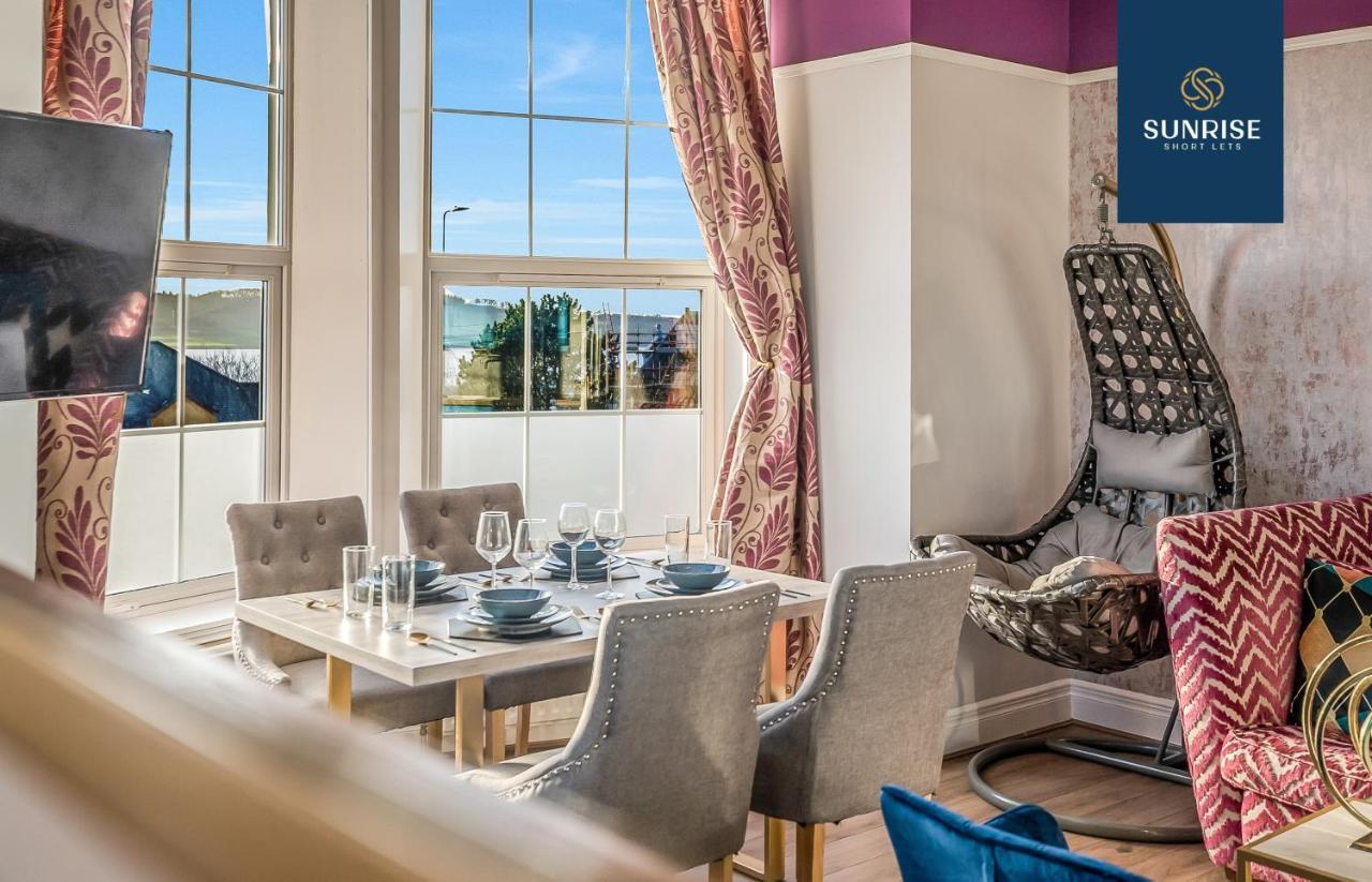 Presidential Apartment, Family Home, Luxury Bedrooms, 2 Rooms, 1 King Bed, 2 Single Beds, Free Wifi, Free Parking, Tourists, Business Travelers, Relocation, Beautiful River Views, - Long Stays, Invoice And Reduced Price Are Only Via Sunrise Short Let 邓迪 外观 照片